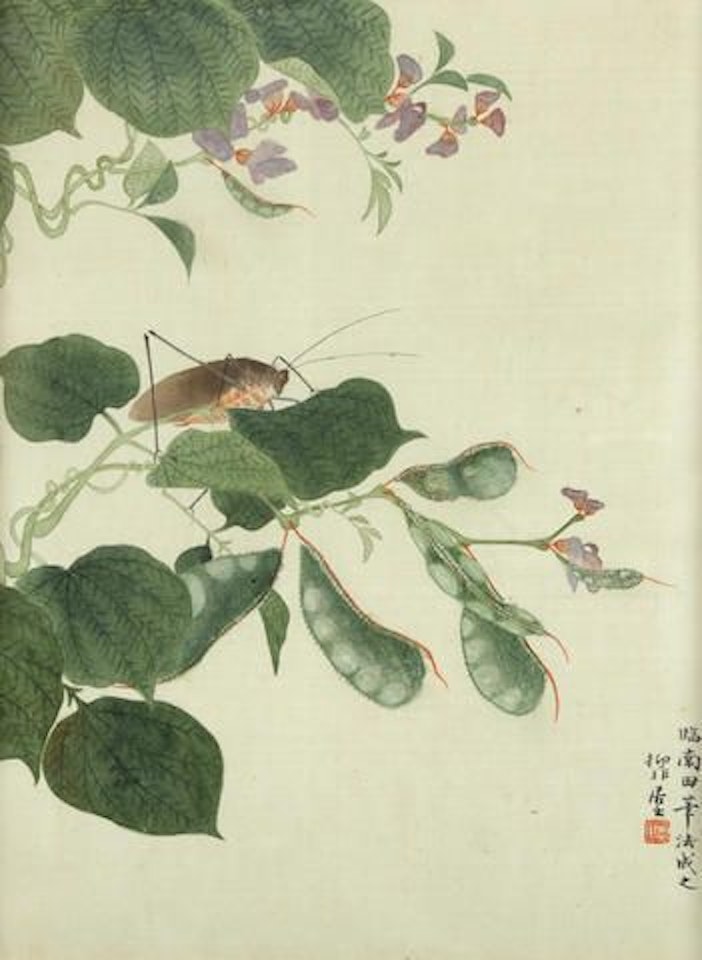 Flower and Insect by Lu Yifei