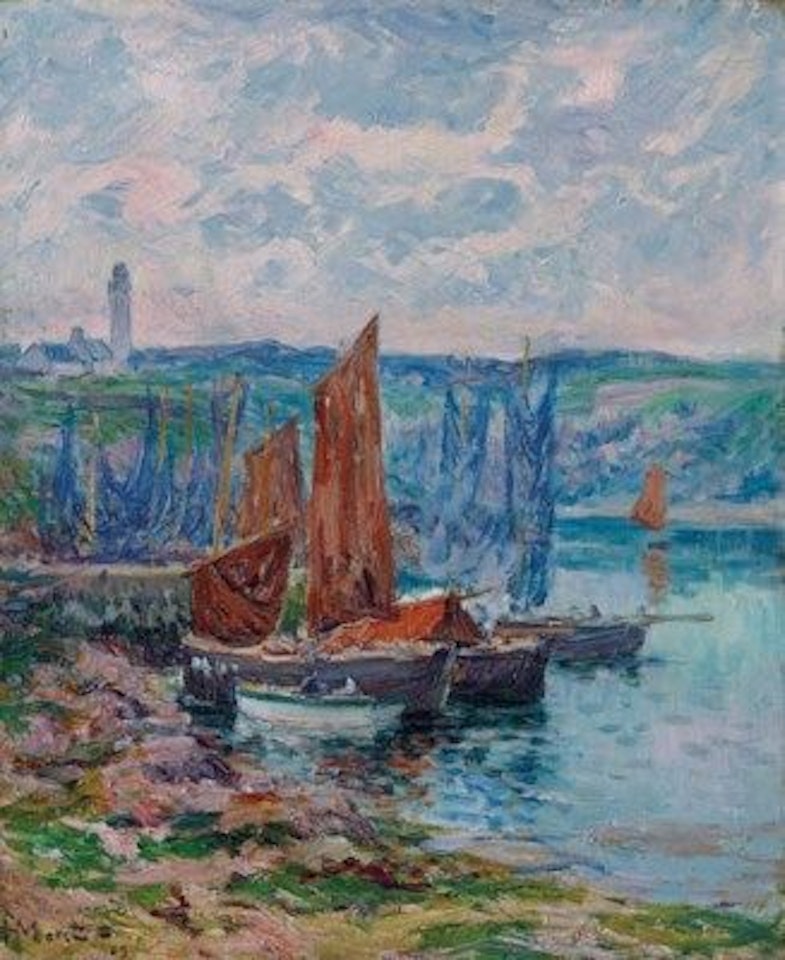 Bâteaux de pêche by Henry Moret