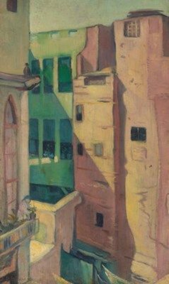 Vue de balcons by Emile Bernard