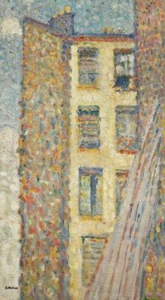 Vue de la fenêtre d'Asnières by Louis Valtat