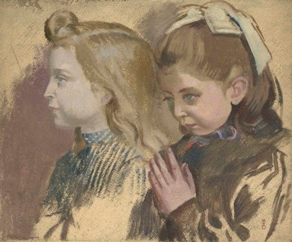 Portraits de deux fillettes by Maurice Denis