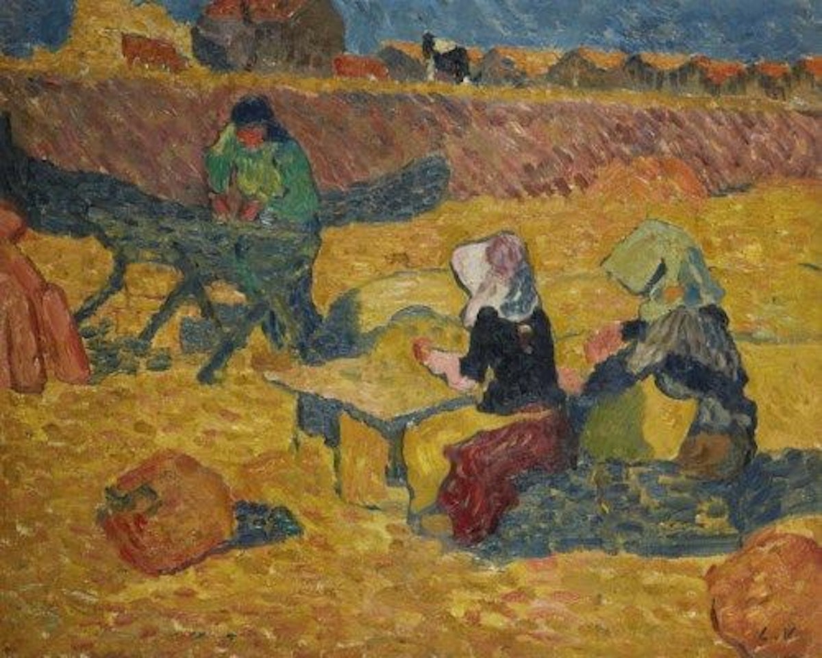 Les écaillères d'huîtres à Arcachon by Louis Valtat