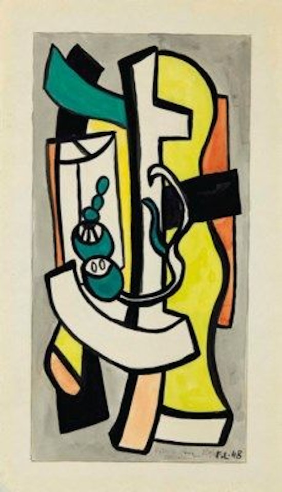 Composition by Fernand Leger
