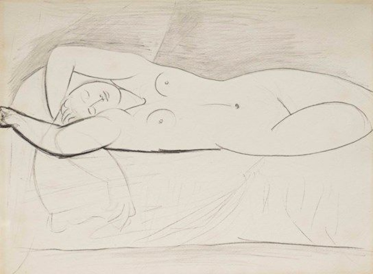 Nu endormi by Pablo Picasso