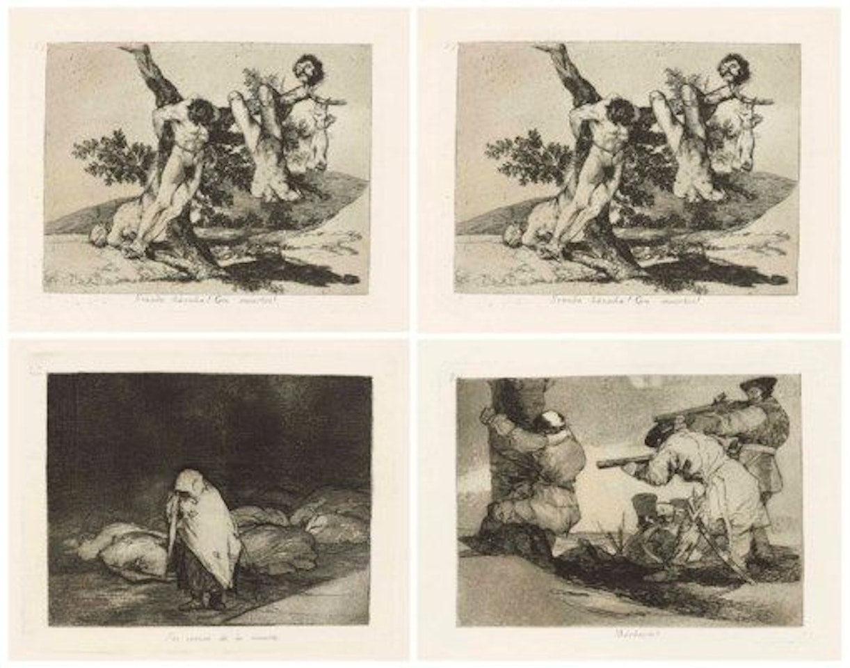 Los Desastres de la Guerra by Francisco José de Goya