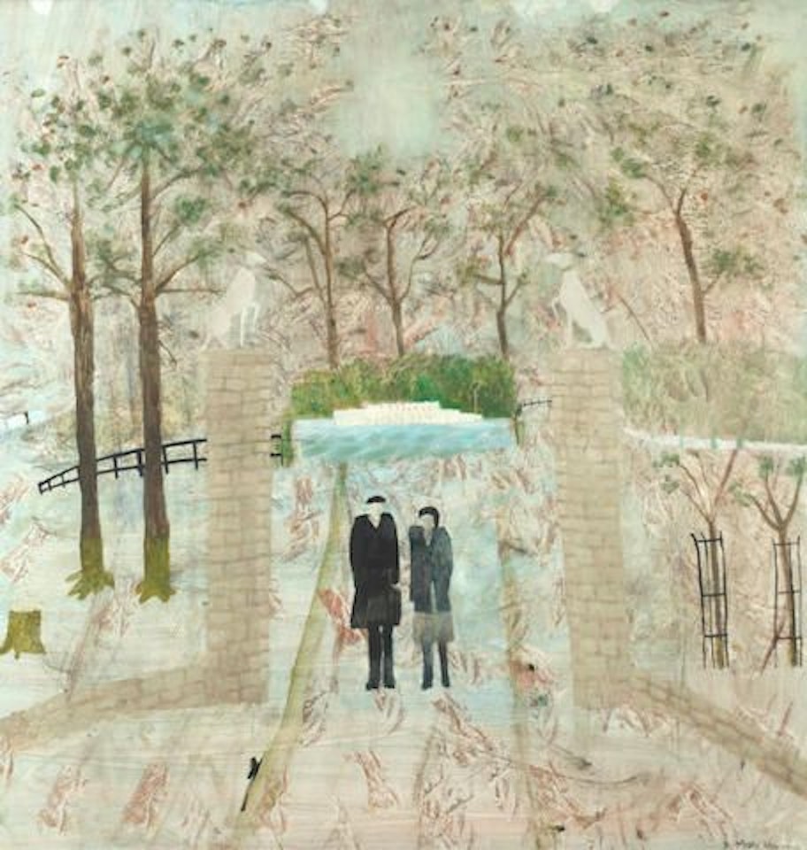 The Lord and Lady at their Gates by Mary Newcomb