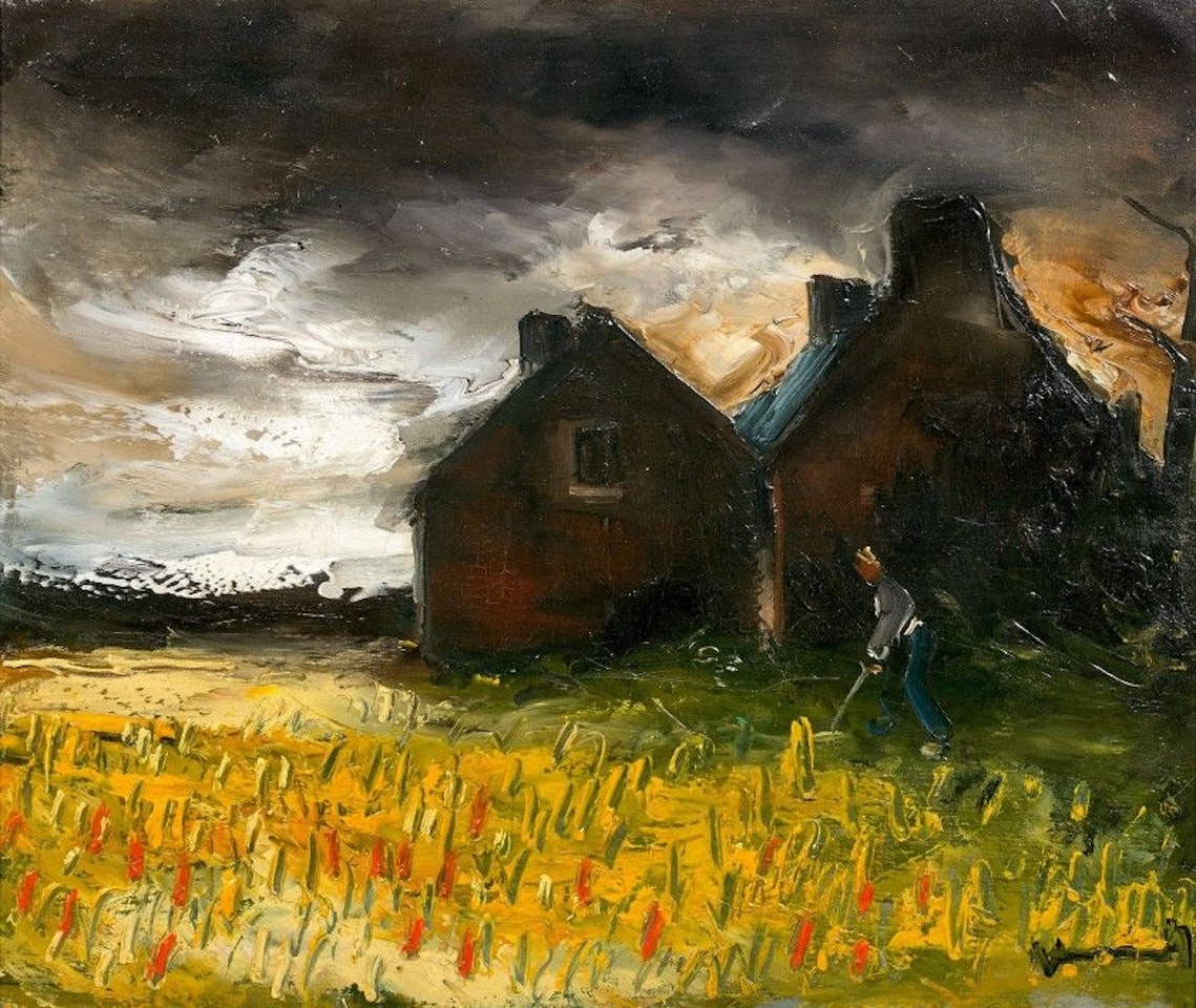 LANDSCAPE by Maurice de Vlaminck