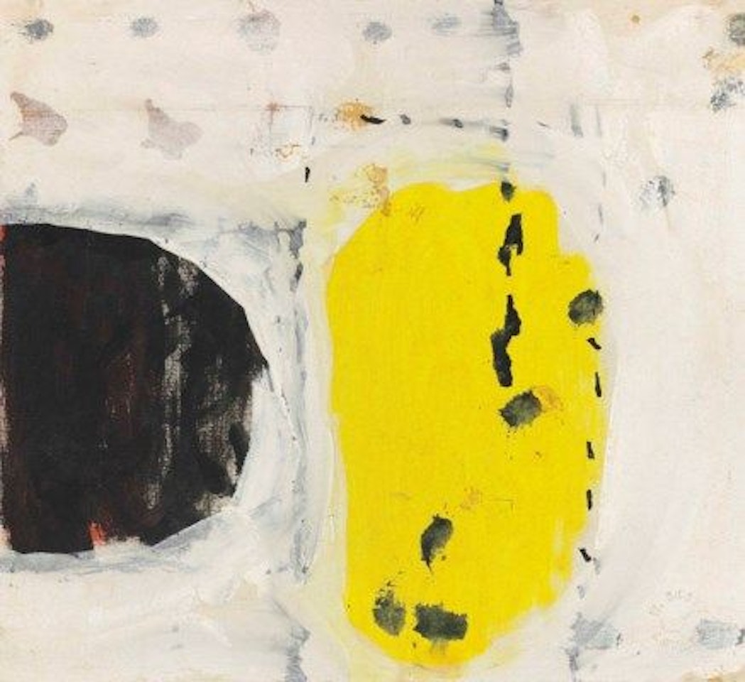 Black and Yellow Forms by William Scott