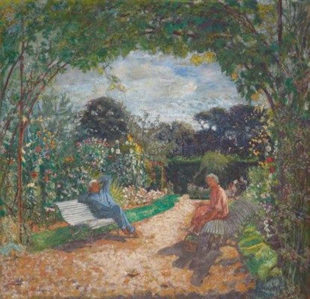 Le matin au jardin, Clos Cézanne by Édouard Vuillard