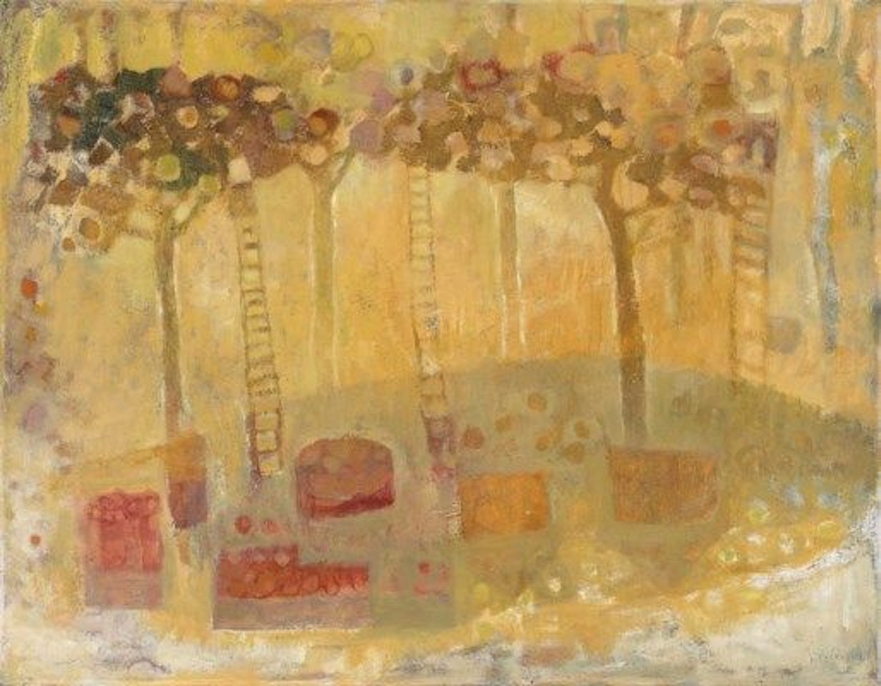 The Apple Pickers by Mary Newcomb