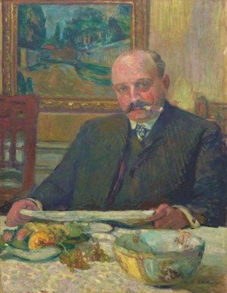 Portrait de Jos Hessel by Édouard Vuillard