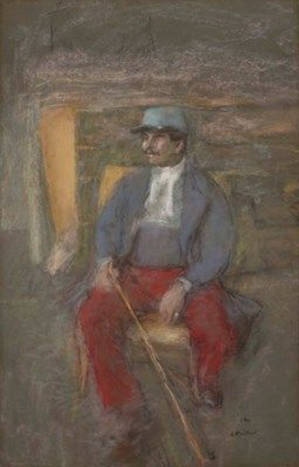 Lucien Grandjean by Édouard Vuillard