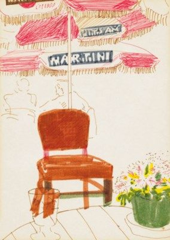 L'apéritif by David Hockney