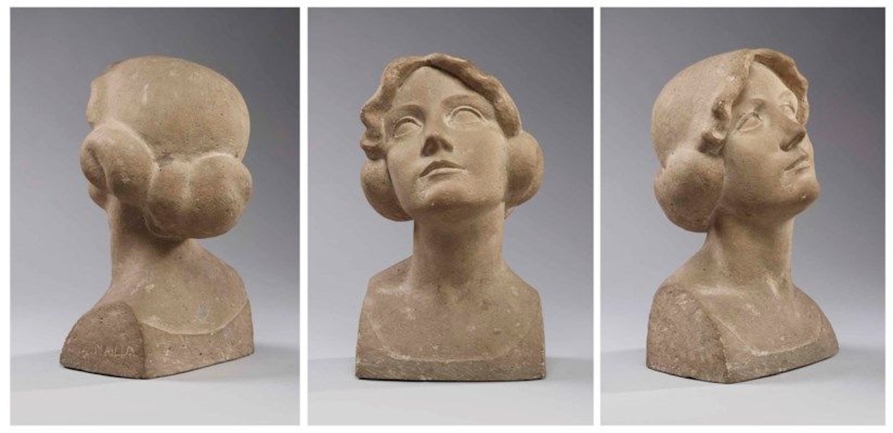 Tête de femme by Aristide Maillol