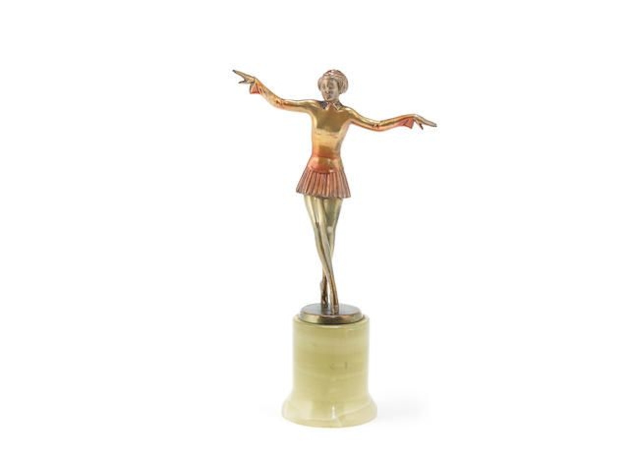 Female figure by Josef Lorenzl