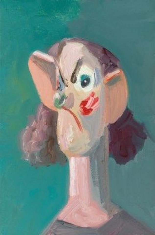 Alone with a View by George Condo