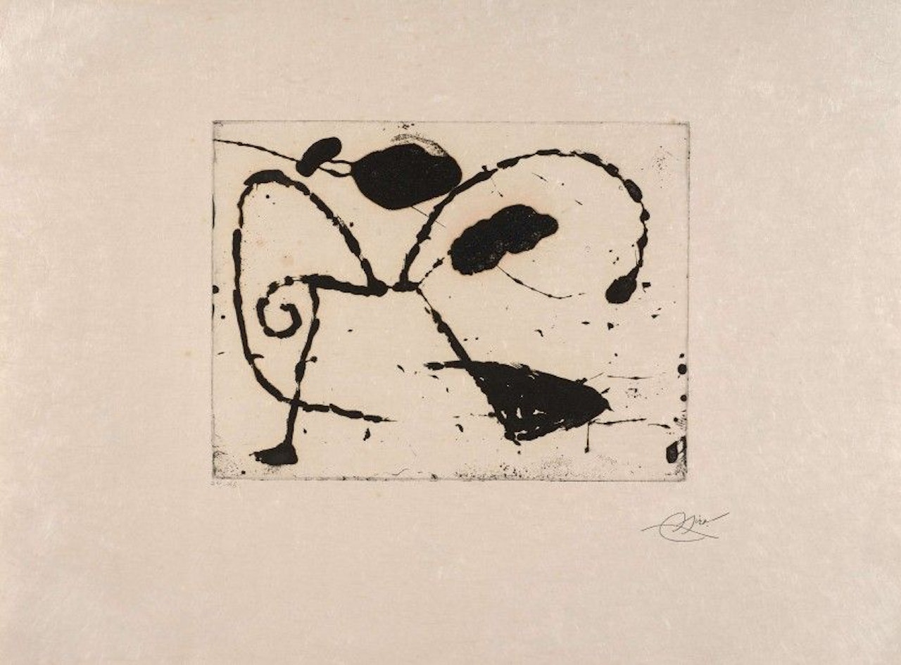 Ocells of Montroig I by Joan Miró