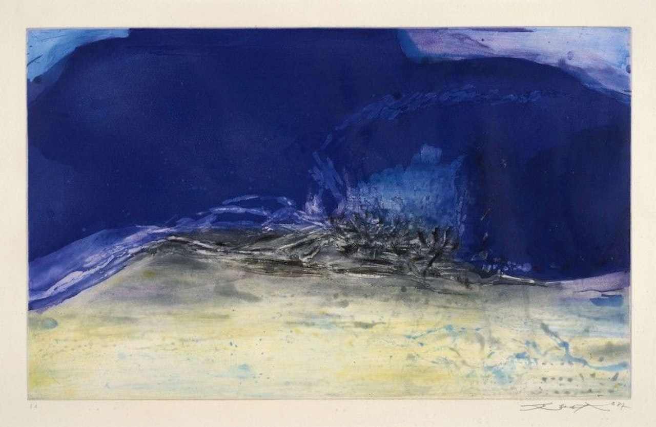 Engraving 334 by Zao Wou-Ki