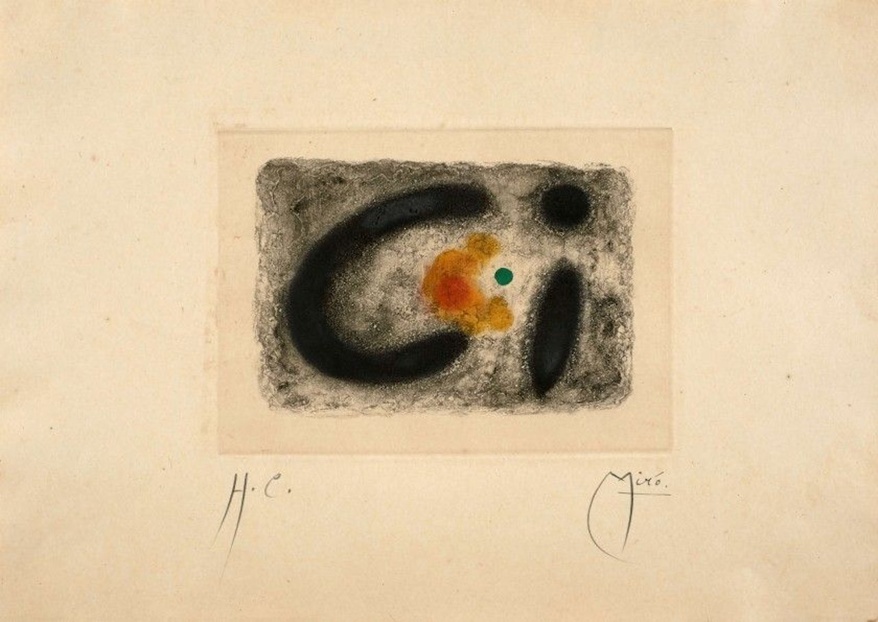 Rocket (1 board) by Joan Miró