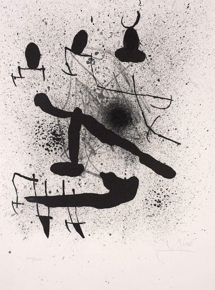 Freedoms of freedoms I by Joan Miró