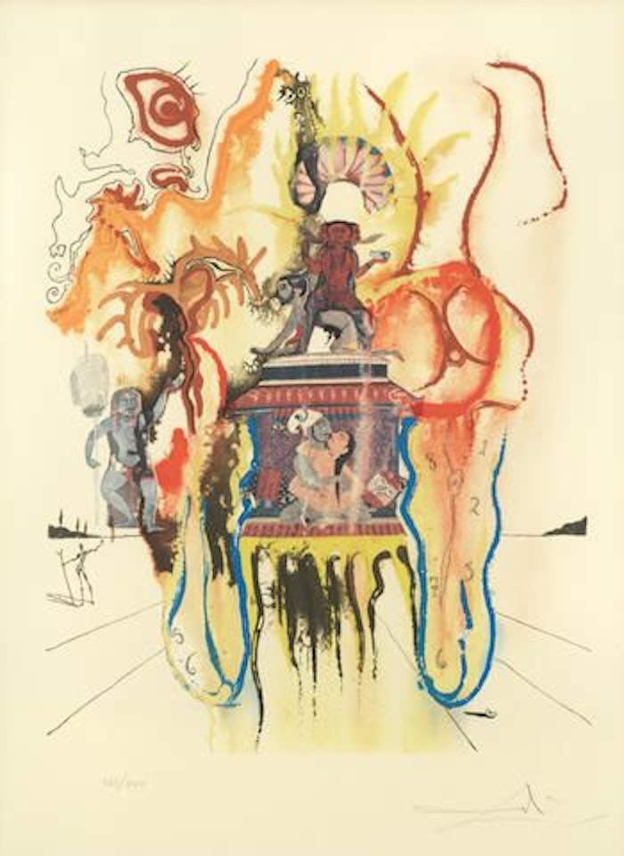 Salavdor Dalí, Four Dreams of Paradise by Salvador Dali