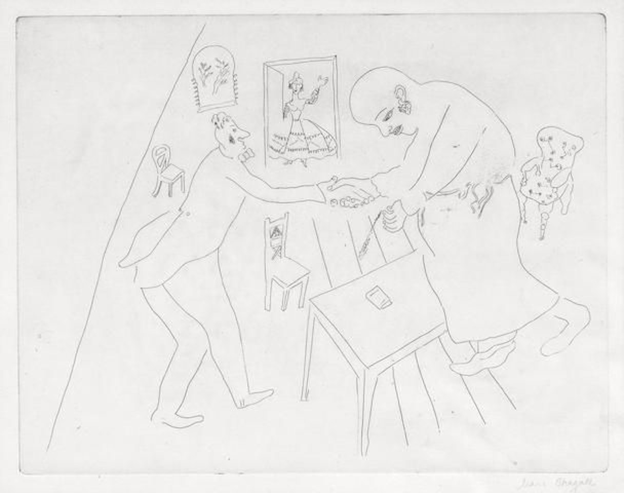 Plate 12 & 14 by Marc Chagall