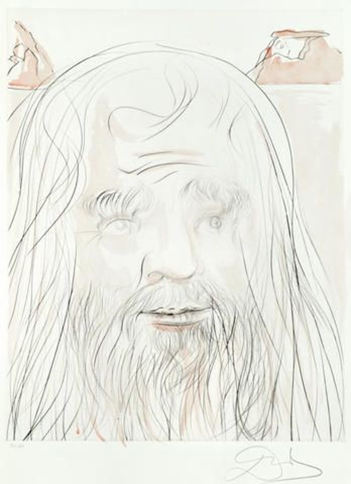 Leonardo da Vinci by Salvador Dali