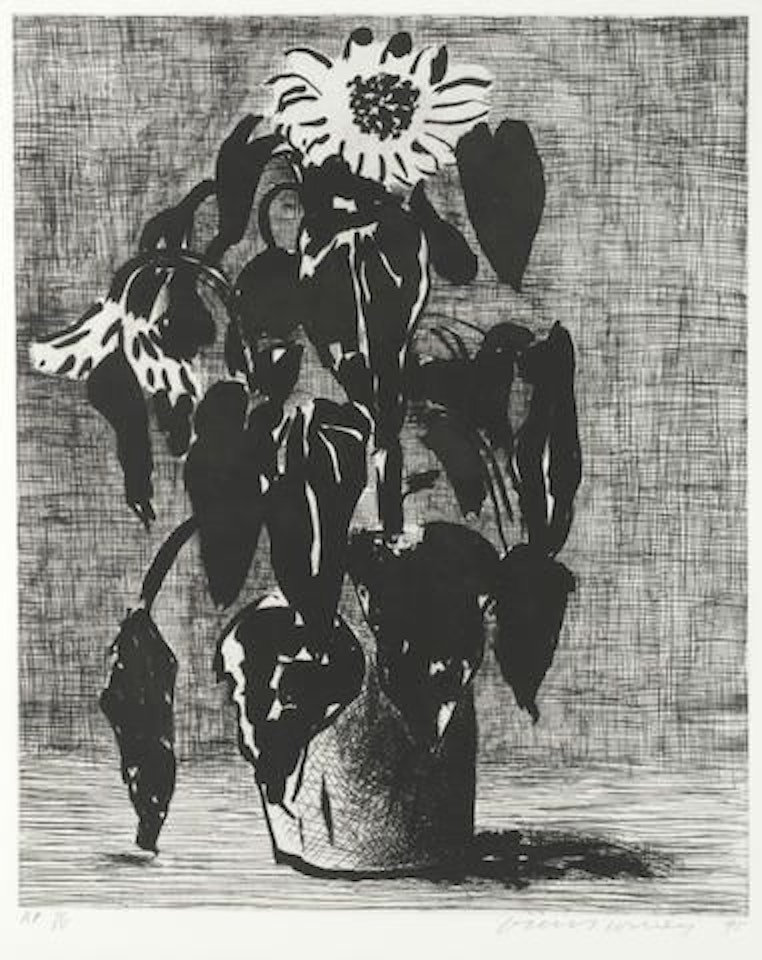 Sunflowers II by David Hockney