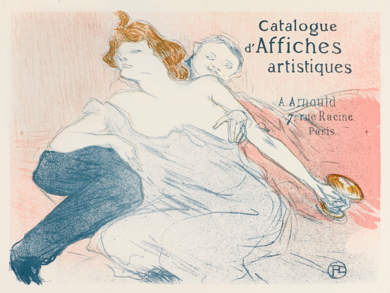 DÉBAUCHE (DEUXIÈME PLANCHE) (W. 167; D. 102; ADR. 115) by Henri de Toulouse-Lautrec