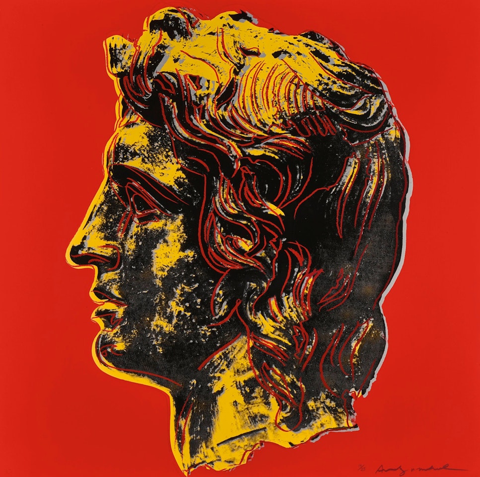 ALEXANDER THE GREAT (F. & S. II.292) by Andy Warhol
