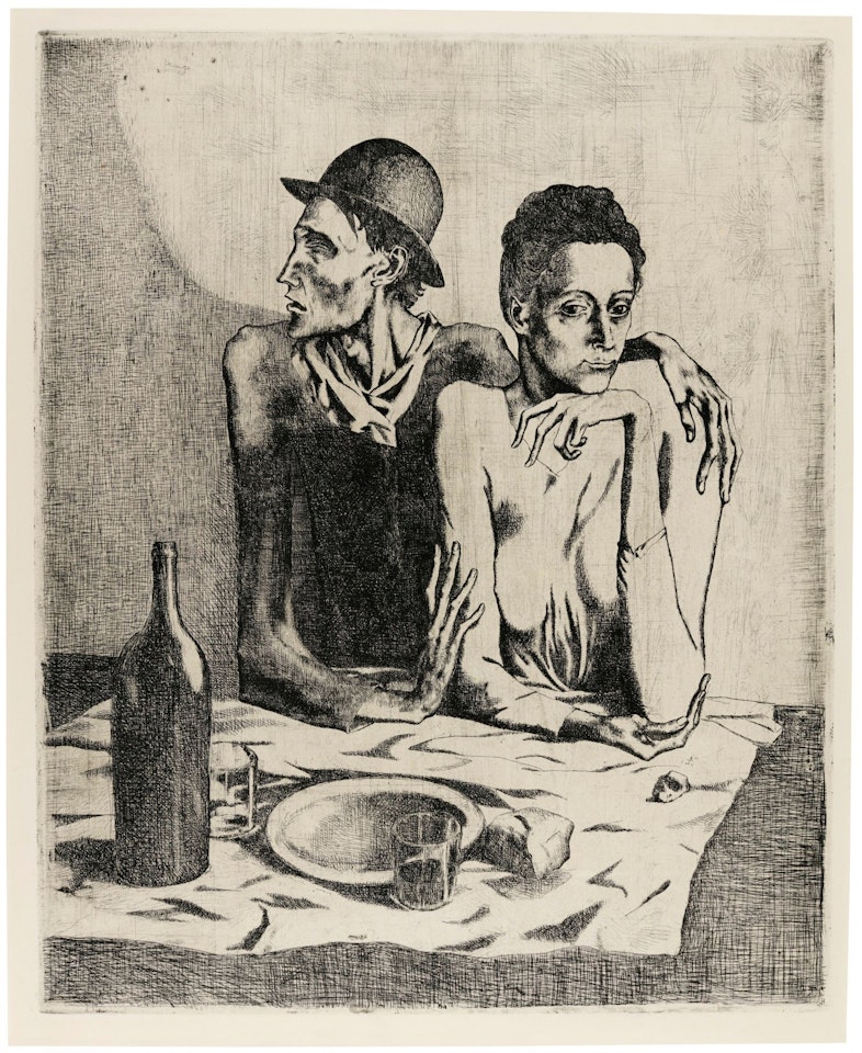 LE REPAS FRUGAL (BLOCH 1; BAER 2) by Pablo Picasso