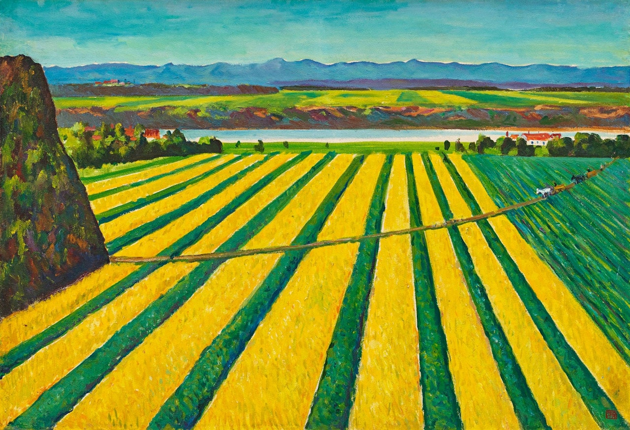 FIELDS BY THE BANKS OF PEONY RIVER by Yee Bon