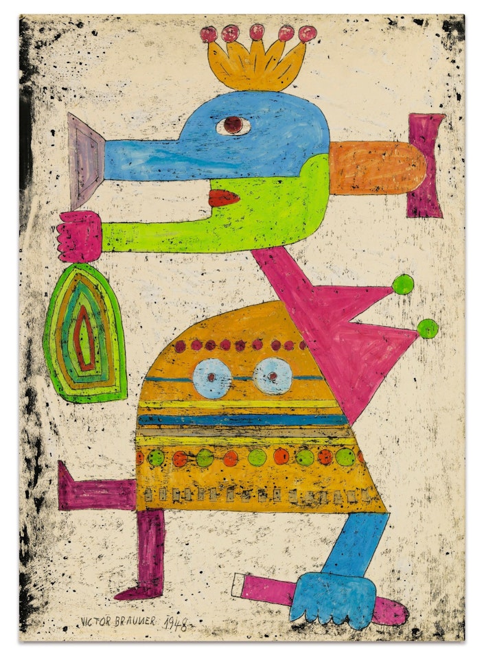 MAMAN FAIT LE MARCHÉ by Victor Brauner