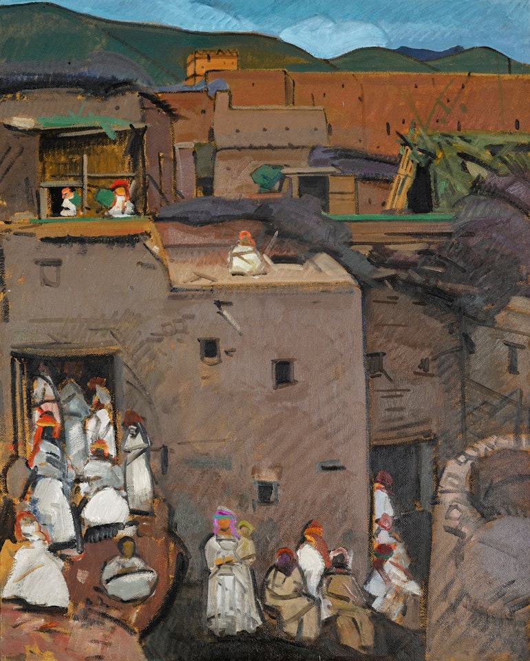 IGHIL N'ORO, MOROCCO by Jacques Majorelle