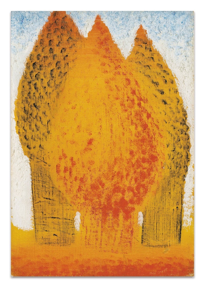 AUTRE FORÊT - PINCEAUX by Max Ernst
