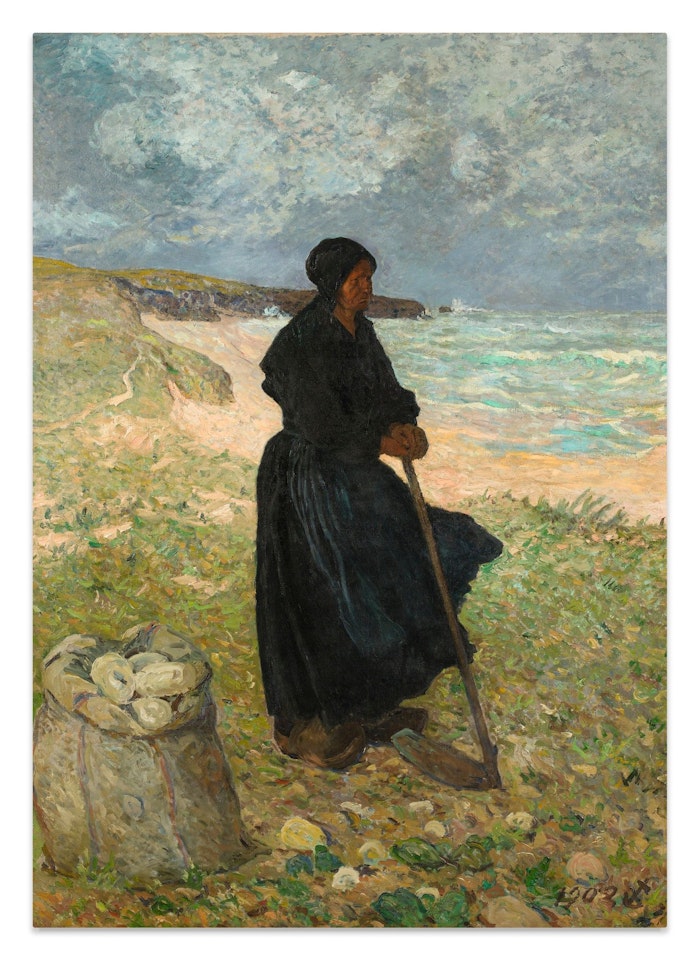 LA RAMASSEUSE DE POMMES DE TERRE by Maxime Maufra