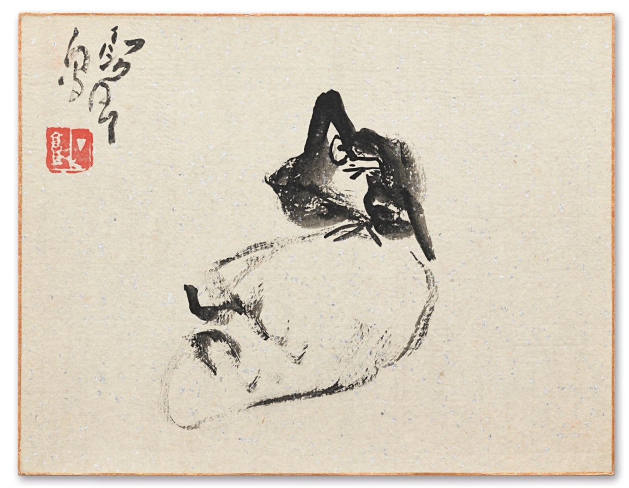 BIRDS; CICADA (DOUBLE-SIDED) by Ding Yanyong