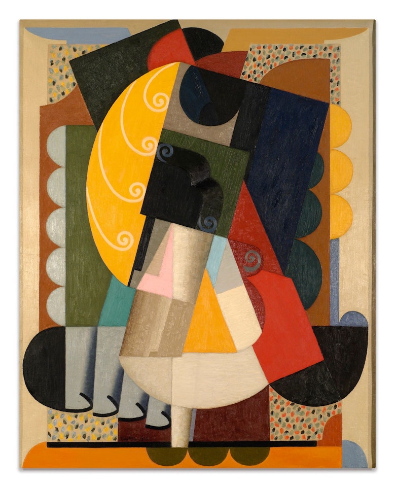 COMPOSITION CUBISTE by Auguste Herbin
