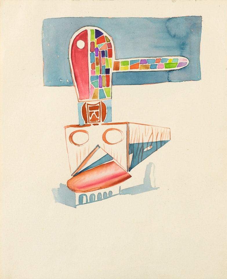 COMPOSITION by Victor Brauner