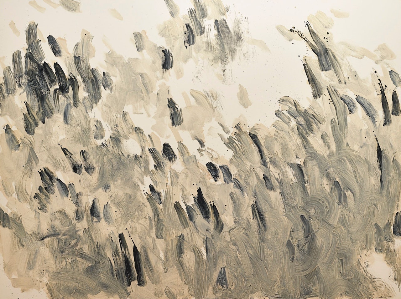 WITH WINDS by Lee Ufan