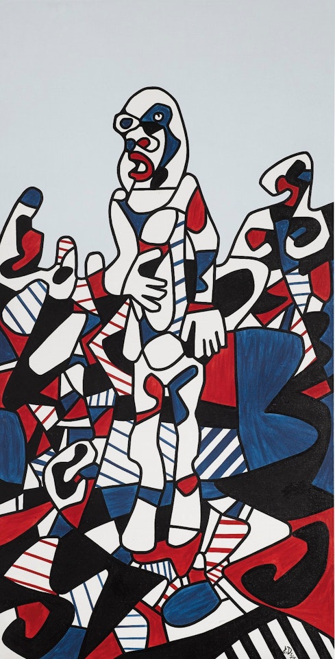 PROMENADE AGRESTE by Jean Dubuffet