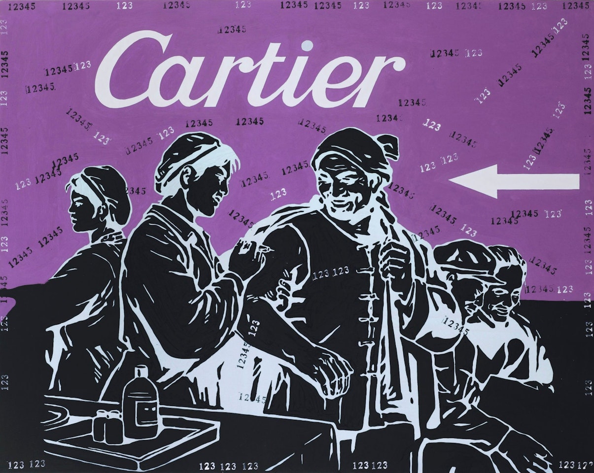 GREAT CRITICISM SERIES: CARTIER by Wang Guangyi