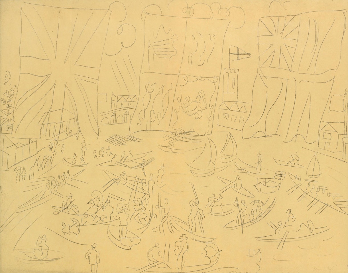 RÉGATE À HENLEY by Raoul Dufy