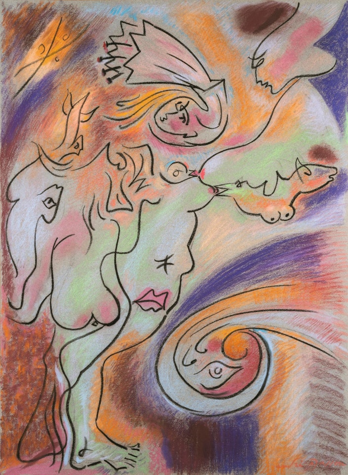 CIEL DE FÊTE by André Masson