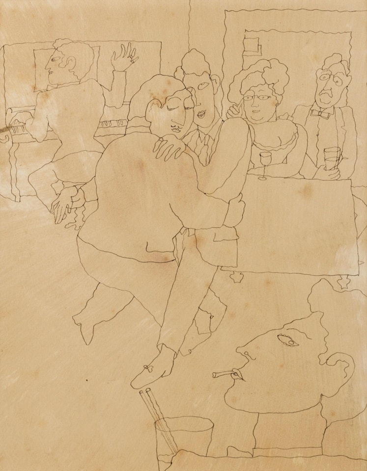 LE MAUVAIS LIEU III by Jean Cocteau