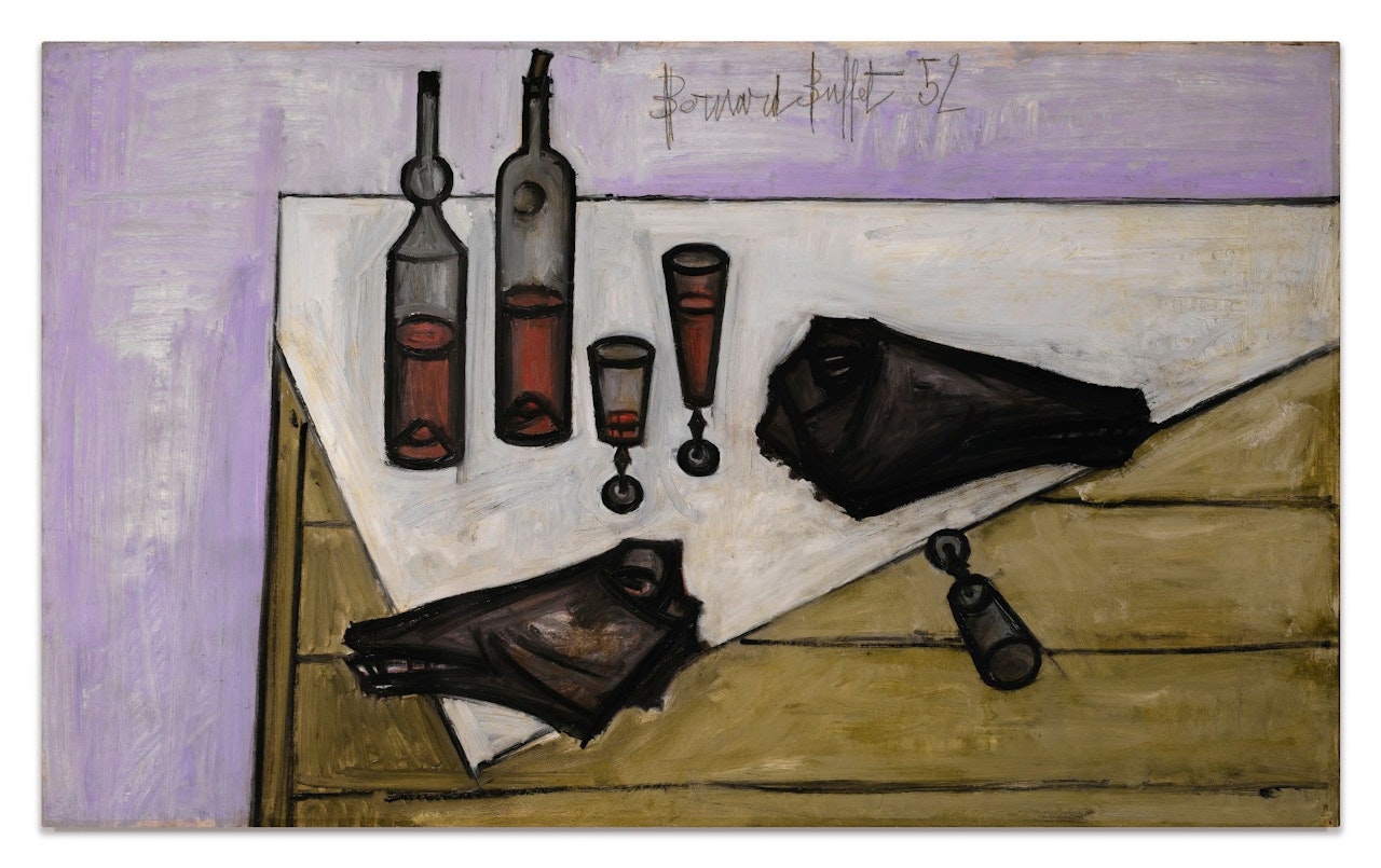 DEUX TÊTES DE MOUTON by Bernard Buffet