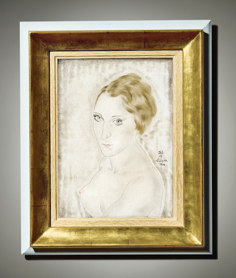 PORTRAIT DE YOUKI by Leonard Tsuguharu Foujita