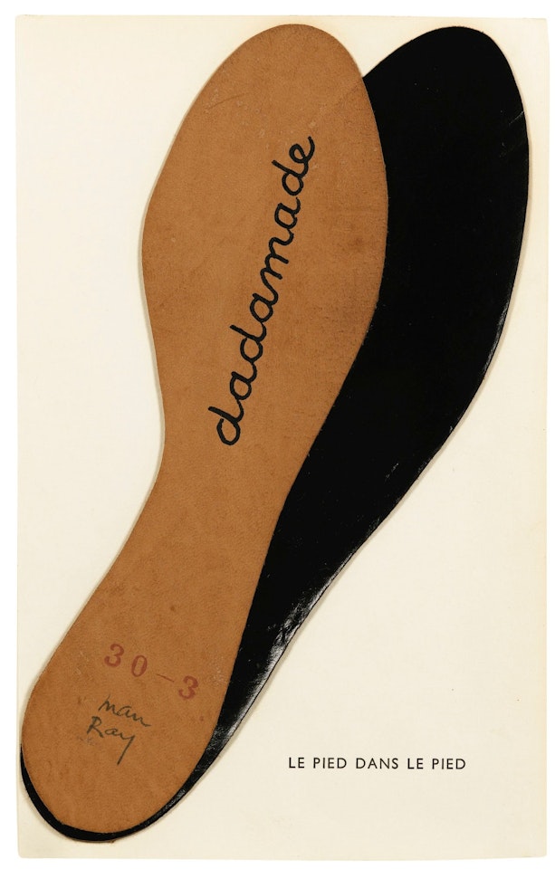 LE PIED DANS LE PIED (DADAMADE) by Man Ray