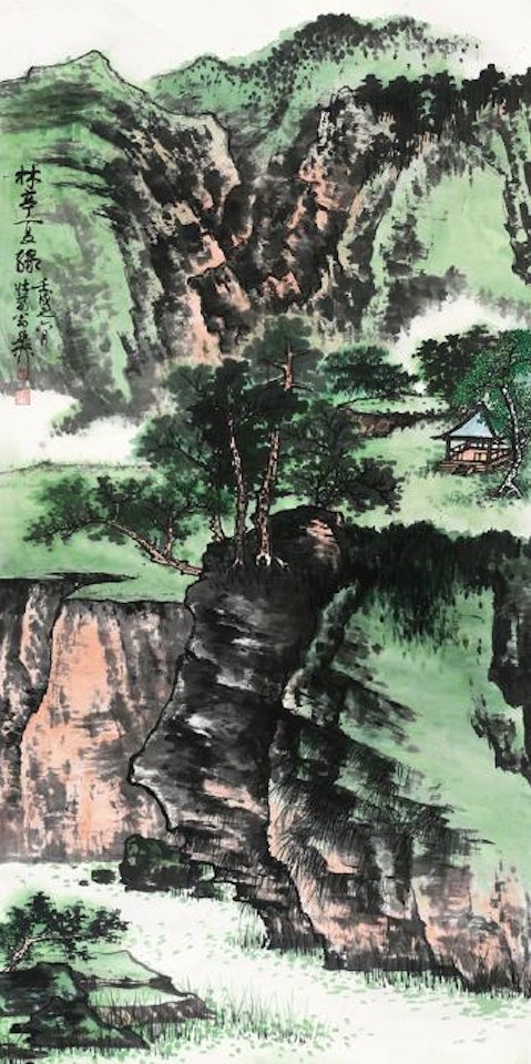 Landscape ,
1982 by Xie Zhiliu