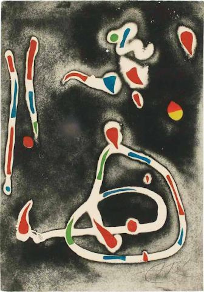 La traca ii ,
1979 by Joan Miró